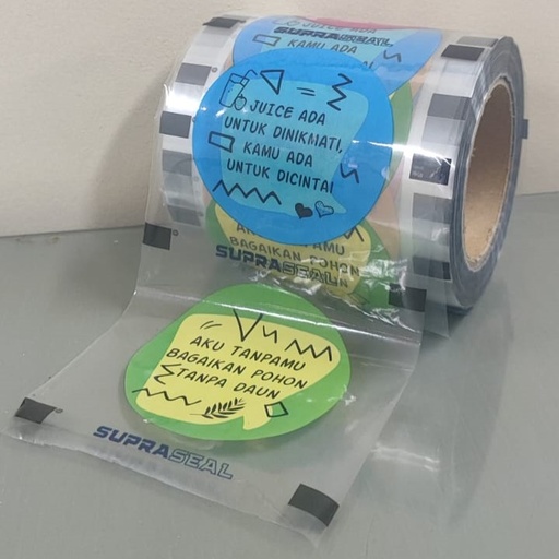 [35.008.00003] POLYROLL LID CUP 4 COLOR/130 MM X 125 MTR